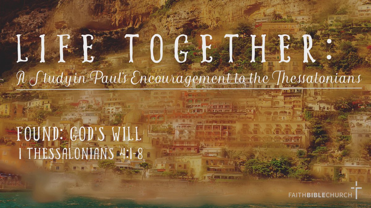 tomrempel's tweet photo. “Life Together” @fbclincoln 2morrow 9/10:30
“Found: God’s Will” 1Thess4:1-8 #moralpurity #maritalharmony #relationalintegrity https://t.co/ZJPgIg09Vc