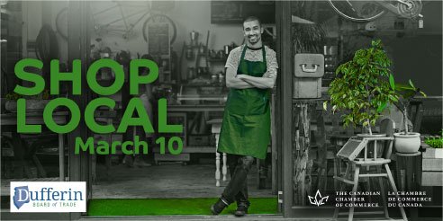 DufferinYPs's tweet photo. With #SmallBiz being the largest employer in #Canada, we need to remember that the mom and pop shops keep our economy afloat. #ShopLocal today in support of #LoveLockeDay in #HamOn with @hamiltonchamber https://t.co/wHOlGGMcSx