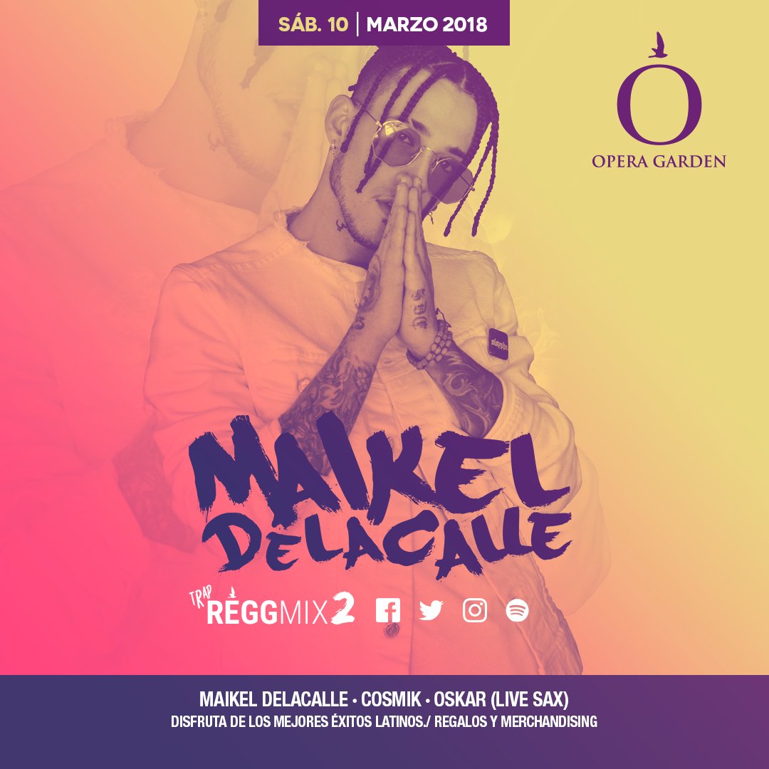 operagardenclub's tweet photo. Esta noche el espectáculo está asegurado. 🔥 ¡Últimas entradas online a la venta en nuestra web! 📲 ¡Habrá entradas a la venta en taquilla! 🙏 ¡Mesas VIP totalmente agotadas! 🍾
Compra tu entrada en este enlace: https://t.co/FV1fE5JJrA #operagarden #reggmix https://t.co/JppjP8u9xB