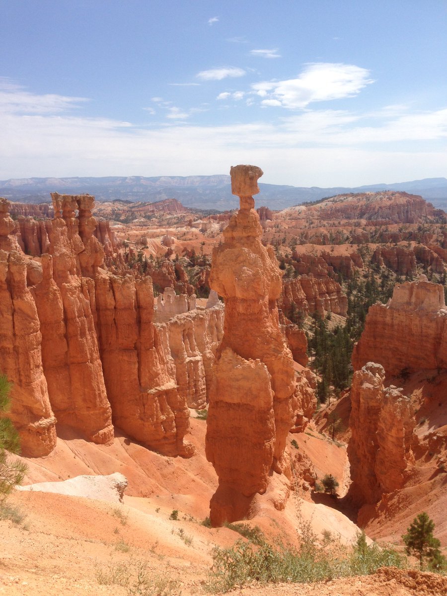 Travellingthru1's tweet photo. We loved our trip to Bryce Canyon where the scenery is stunning and unforgettable. Great hikes for the adventurous and relaxing chill out spots for those who love to contemplate. One of our favourite national parks #USParkService #travel #travelling #travelpics #adventure #hike https://t.co/FXVRcaz0kI