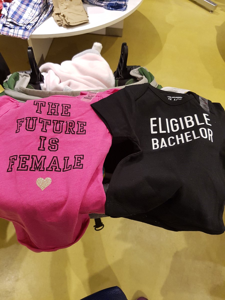 joannaoj_'s tweet photo. ...................... I'm mad at this. These are baby clothes. The difference between the messages being sent to boys and girls makes me so sick. https://t.co/24qiK5fM4W