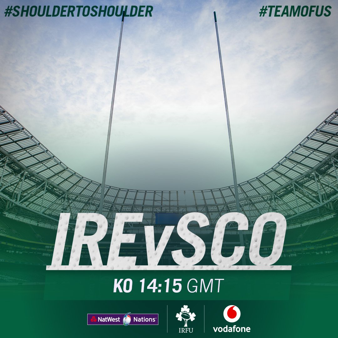 Ready to go in the <a href="/AVIVAStadium/">AVIVA Stadium</a>, #COYBIG! #IREvSCO <a href="/IrishRugby/">Irish Rugby</a>