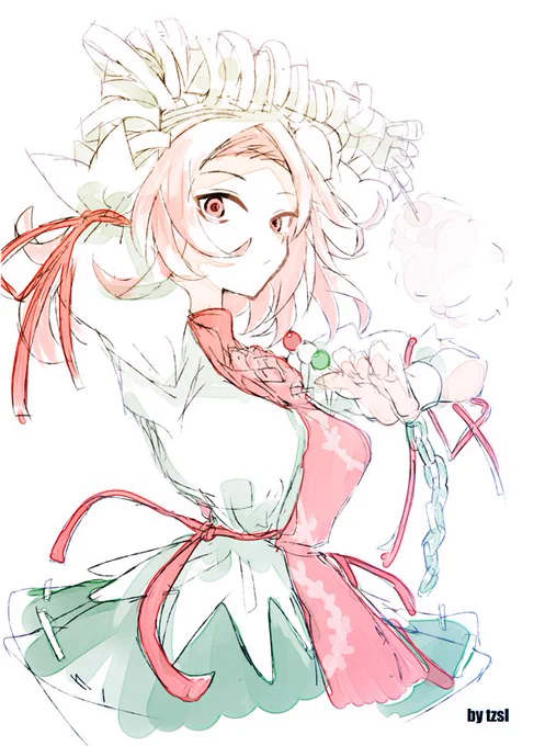 sweets sage. #深夜の真剣お絵描き60分一本勝負 