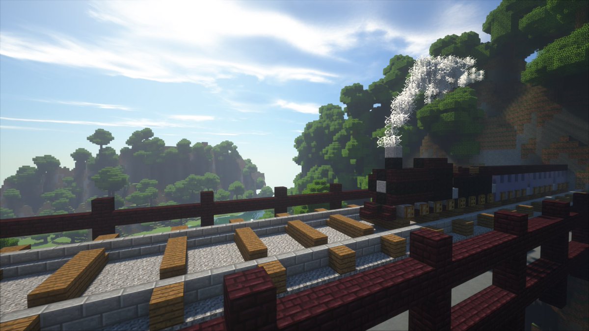 115 蒸気機関車 マイクラ建築60分一本勝負 Togetter