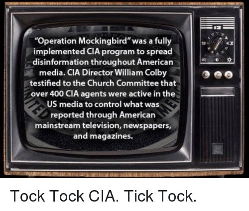 B_lieveChildren's tweet photo. @MSNBC @CNN @NBCNews @nytimes @ABCNetwork 
The #MockingbirdMedia tries to control the narrative and how you perceive the world around you.  
Are you a #MindControl zombie that parrots the #MSM?
#OperationMockingbird #MindControlExposed https://t.co/DbIYgXfw77