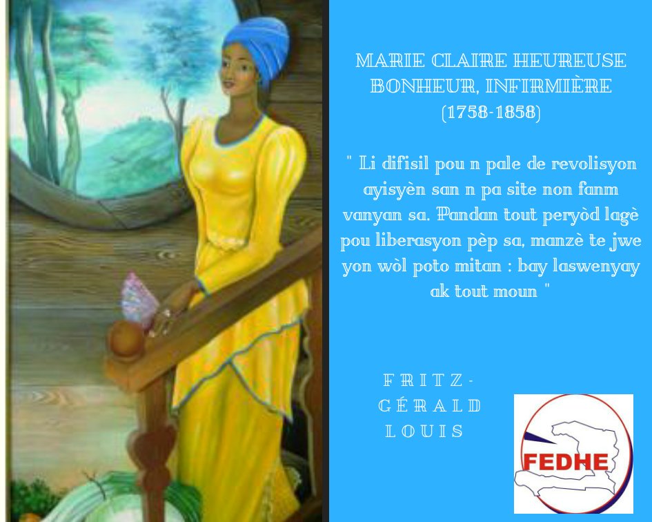 ComFEDHE's tweet photo. UN JOUR , UNE FEMME . TOUJOURS, UNE FEMME. #potomitan #haiti #femmes #catherineflon #Hommage @wil4rd @haitichambergb @JerryTardieu    @Stanleylucas01  @MissMaraR @Destination_509
Source:
👉 Texte + photo : https://t.co/6nh7EekdTH https://t.co/qURkhxejPb https://t.co/p2pVnVM18M