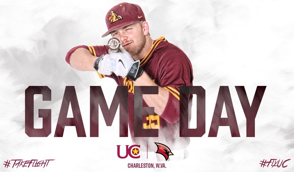 ucwv_athletics's tweet photo. 🚨GAME DAY🚨
⚾️ @UCWV_Baseball vs. @SVSUBaseball 
📍Charleston, https://t.co/119sc5D8Gx. - Triana Field
⌚️ 1:00/3:30
🖥  https://t.co/vlUUHUc0o4
📊 https://t.co/XV9rgUaNCf https://t.co/5izNDLhoXq
