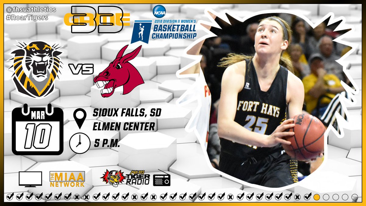 fhsuathletics's tweet photo. One down, five to go! @FHSUWBB
๐ฏ๐๐ด
๐ Sioux Falls, S.D.
๐ฅ๏ธ https://t.co/rNWnehAXew
๐ป https://t.co/vlkIUnoyvJ
๐ https://t.co/K9KnaZduXV
#RoarTigers #D2WBBcentral https://t.co/gOzaXVflfs