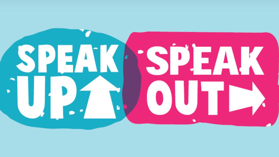 Speak up friends. Speak up. Stand up speak out. Speak up Dots. Stand up speak out ecology.