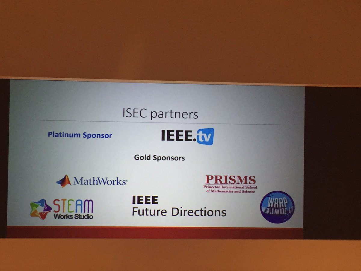 WarpWorldwide's tweet photo. WARP Worldwide is Gold Sponsor for International STEM Conference at Princeton University! https://t.co/p80mfsM3hJ