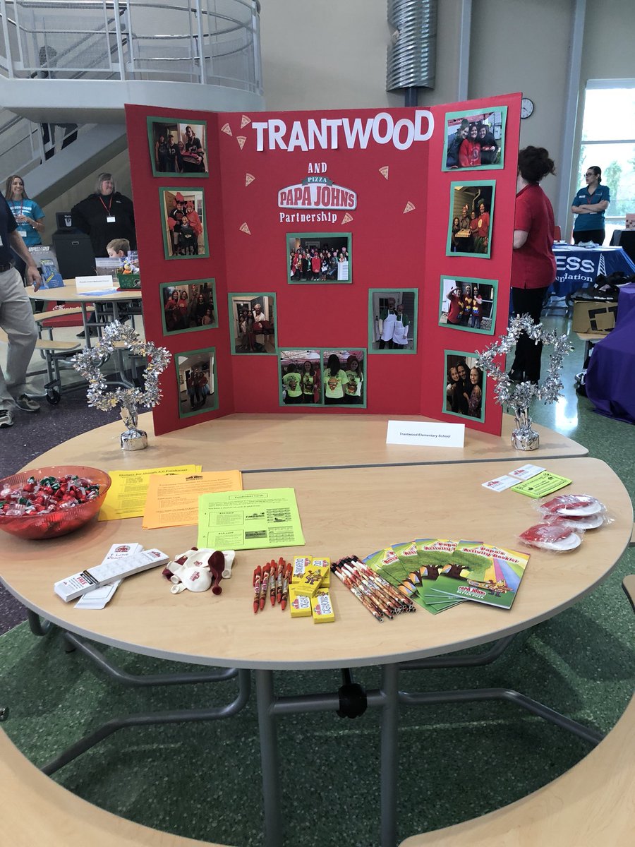 sarahgee003's tweet photo. Partnership expo! Come visit 9-11 @BrickellAcademy @TrantwoodES @PapaJohns https://t.co/7Z0boMUC6K
