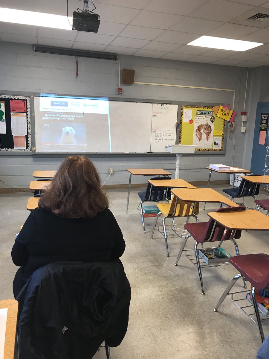 SusanHDe's tweet photo. I’m supposed to start teaching satire in 10 min.... hope more show up soon! #SaturdayStudySession #APLang https://t.co/WBzp1q9nqe