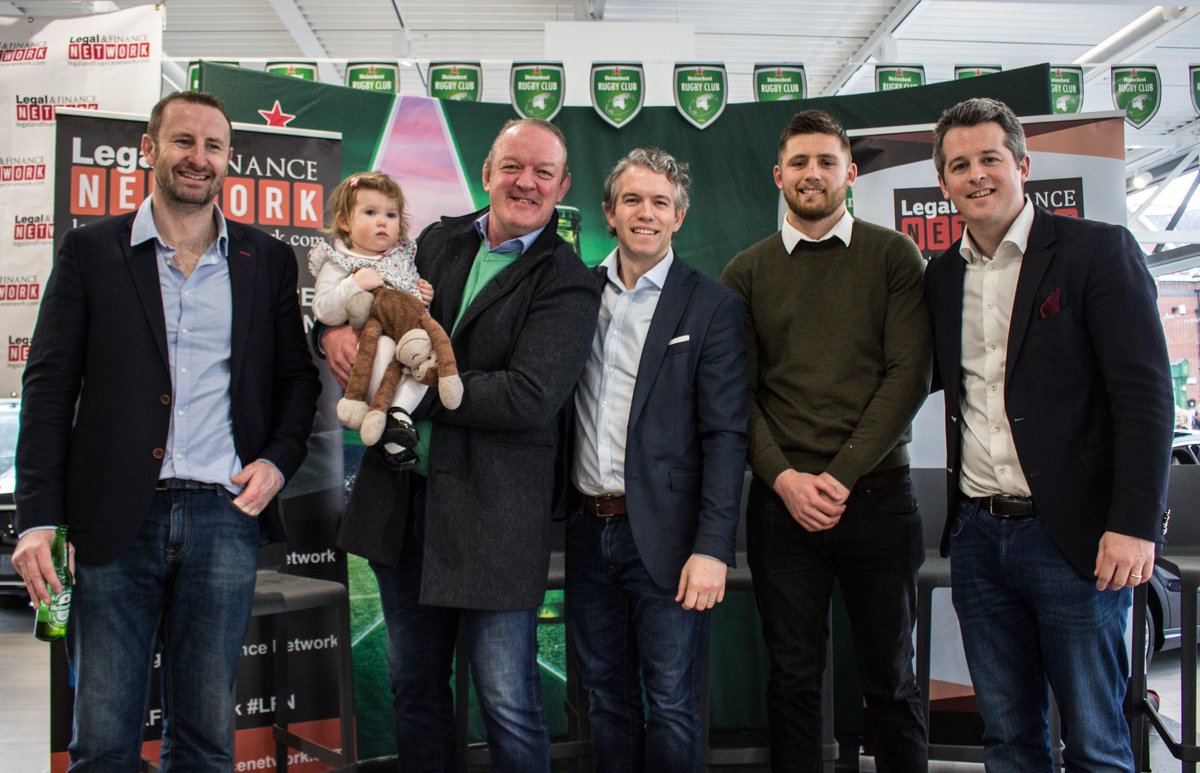 Another great pre-match event at <a href="/MSL_Ballsbridge/">MSL Ballsbridge Motors</a> with thanks to <a href="/Heineken/">Heineken</a> rugby club 

#LFN