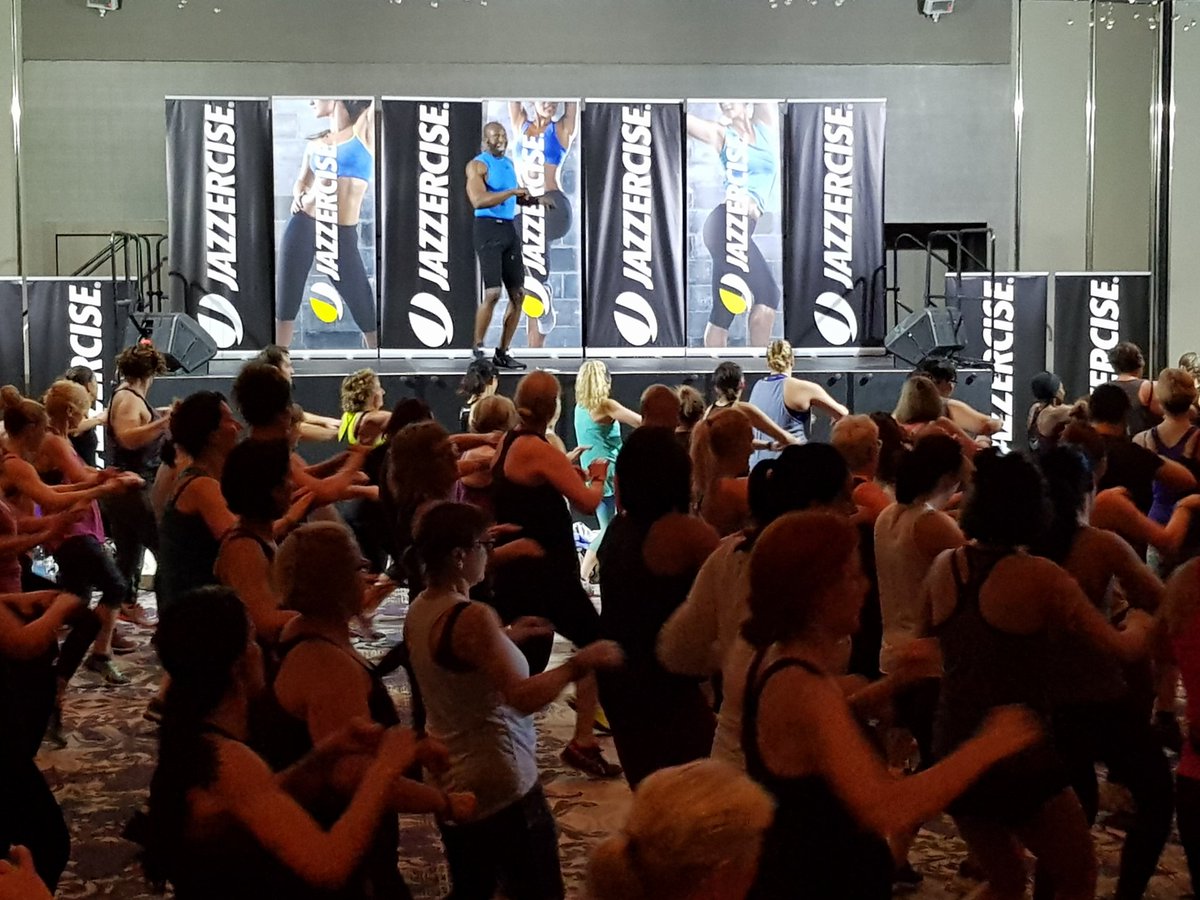 UKJazzercise's tweet photo. #FitWeekend #london  Tim is back #jazzercise https://t.co/hlU3kOnV2o