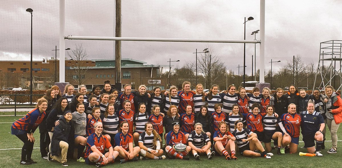 PennStateWRugby's tweet photo. Thanks 2 @ulbohsladies for a fantastic game! Next Stop USA and an exciting spring season! @irishrugbytours #RISE #HereComesTheSpring https://t.co/NFSqaJvleP