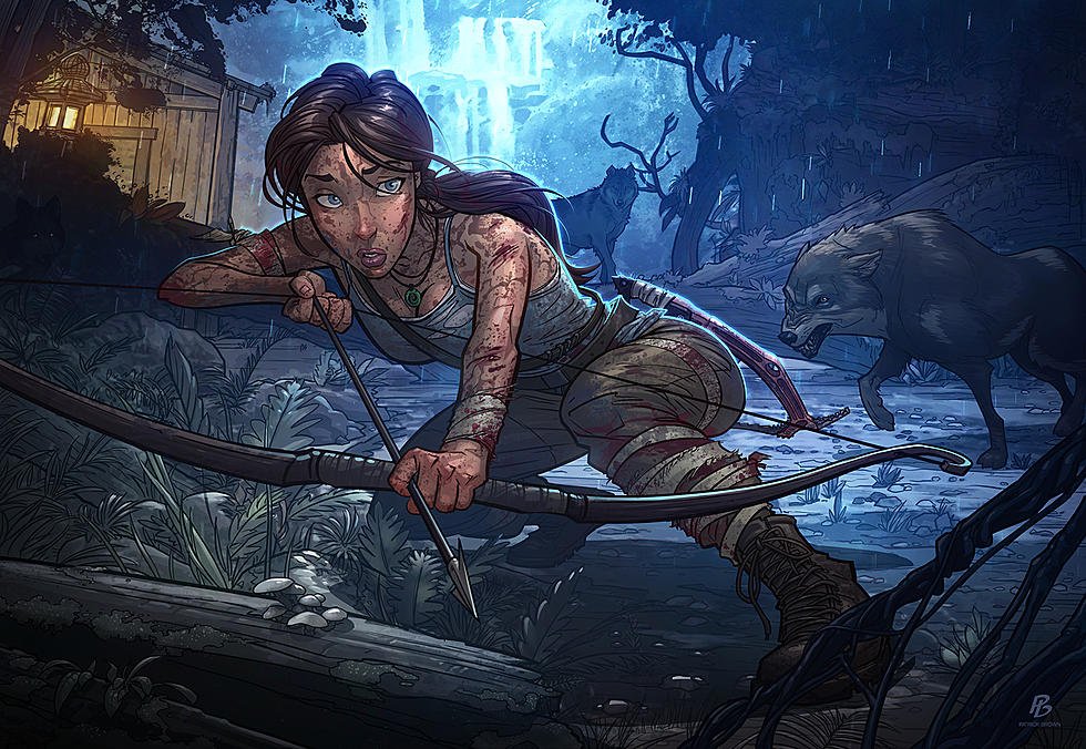 How cool is this incredible Tomb Raider fan art?? #tombraider #laracroft #art #fanart