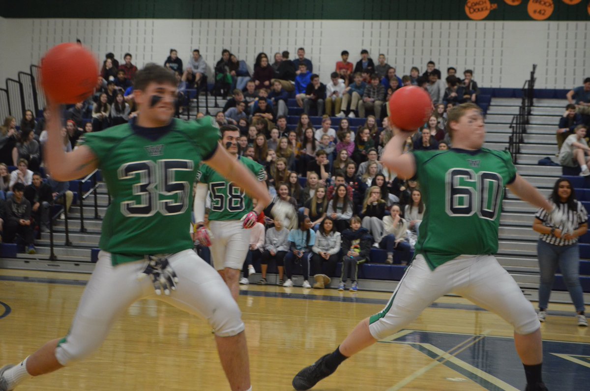 whsCouncils's tweet photo. The Dodgeball Tournament was a great success! Congrats to the Deacons for winning and thank you to everyone who came out to support this fundraiser for Tracy's Kids! https://t.co/I7JZYwvUvZ