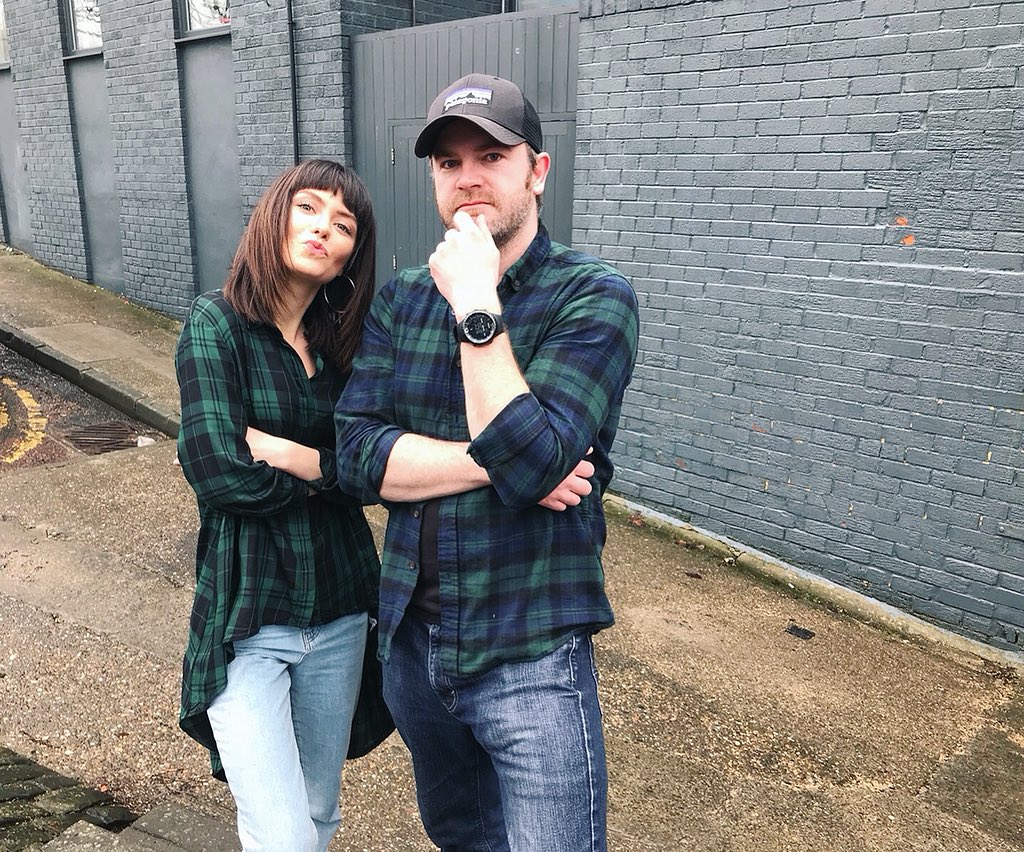 hannahb__'s tweet photo. morning shoot done. thank you! @AJKAgency 🎬🎥 https://t.co/P0O4GoVh1Q