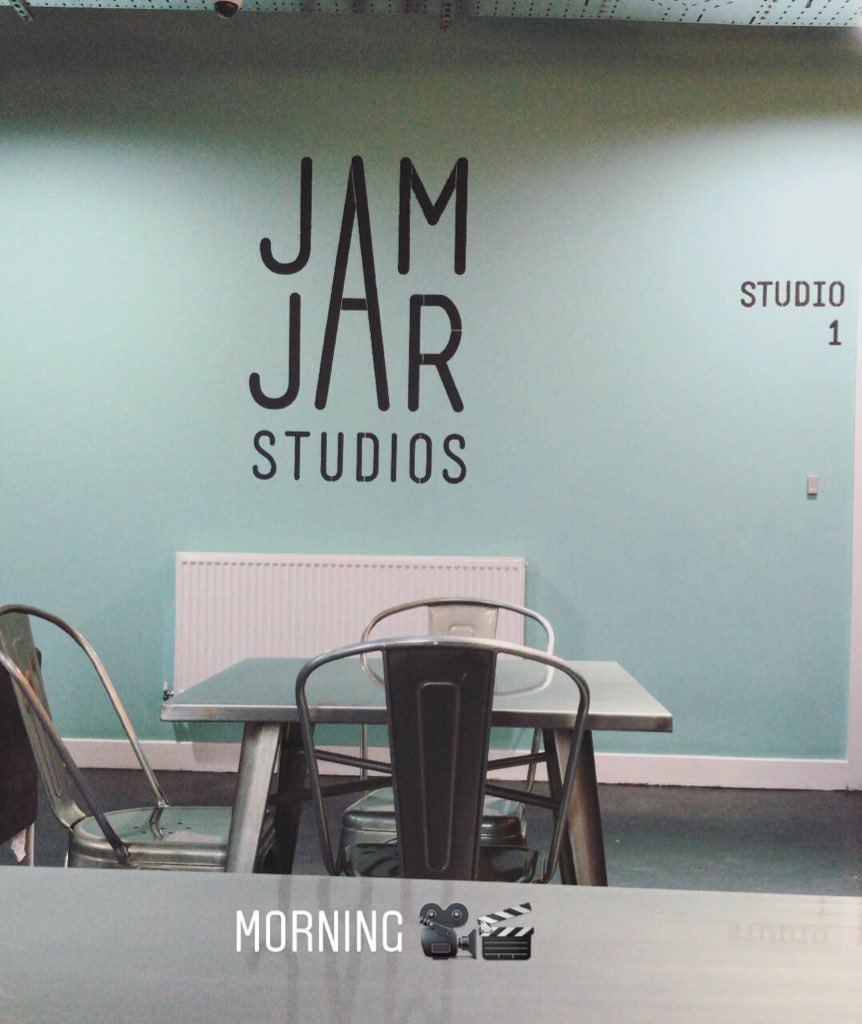 morning shoot done. thank you! @AJKAgency 🎬🎥