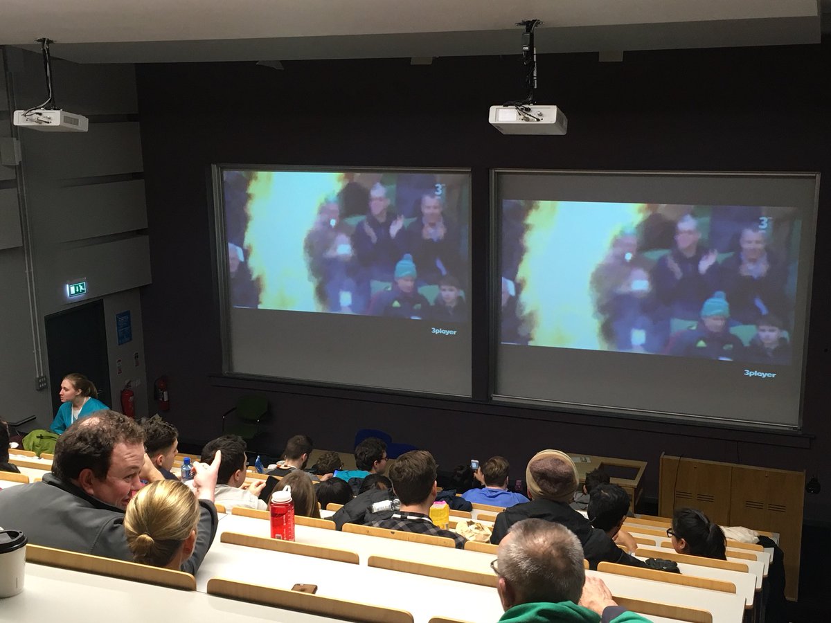 RcsiEmssi's tweet photo. A great set up for some intermission rugby @NuigEmerg this afternoon! #SimWars18 #nuig #SixNations https://t.co/E0GOpUH5WP