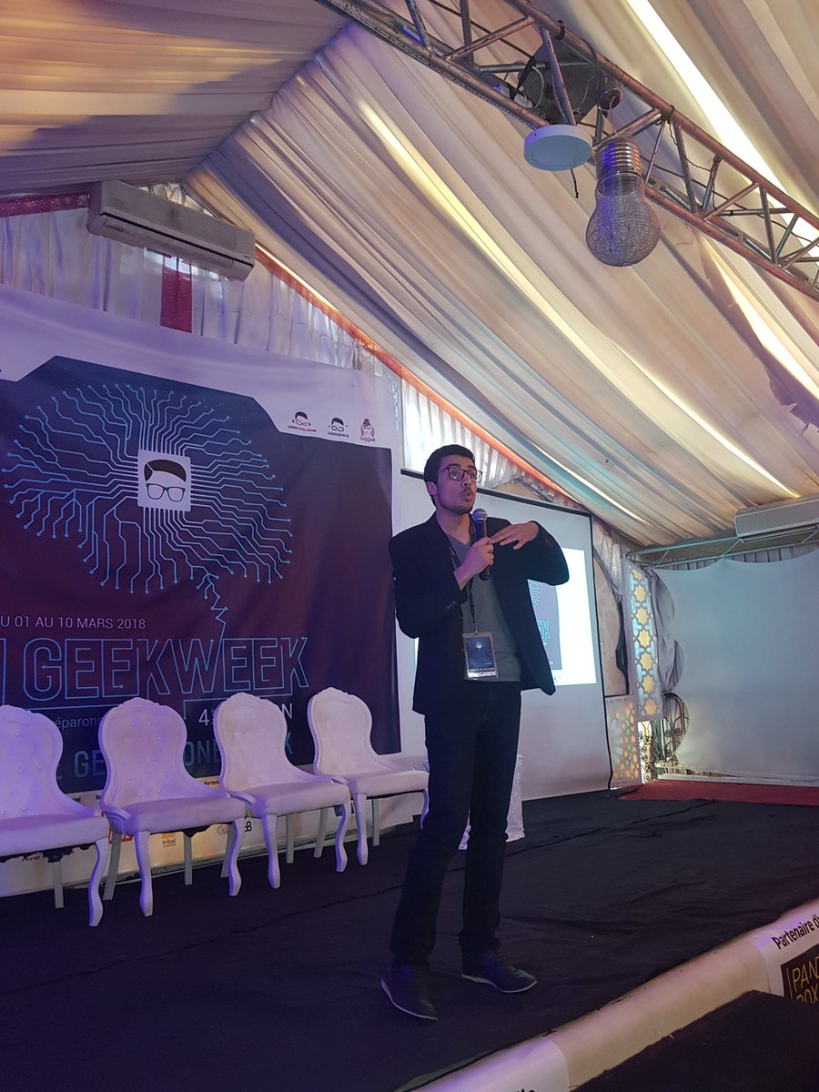 LGeekOfficiel's tweet photo. Mot du chef de projet @MeHdiELBaHi
#LGeekExperience #lgeekweek https://t.co/Fu2WucDHQr