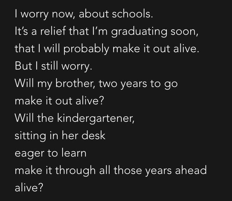 ProjctIRemember's tweet photo. No. 13 for Melania Spalla (1975-1996).
Ellie Pfeiffer honors Melania with her piece, “We Worry.”
Continue reading on our website. Link in our bio! https://t.co/BWKX5U3emh