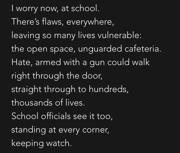 ProjctIRemember's tweet photo. No. 13 for Melania Spalla (1975-1996).
Ellie Pfeiffer honors Melania with her piece, “We Worry.”
Continue reading on our website. Link in our bio! https://t.co/BWKX5U3emh