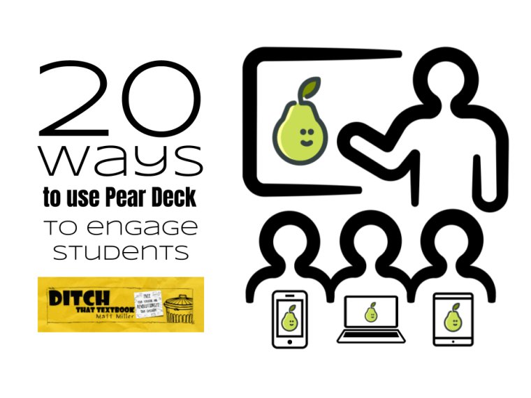 ACLjohn's tweet photo. #Ideas #Food4Thought #Engagment #FACEandS #ITT - 20 ways to use Pear Deck to engage learners https://t.co/6DhR3oGyZP https://t.co/3pXt26cPXz