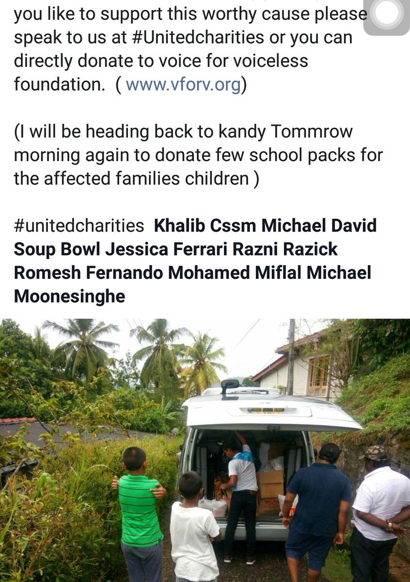 jessiefer's tweet photo. Promised updates guys! Reach out if you know of any means you can help their rebuilding needs and we at #KindnessCollective along with #VoiceFoundation as a part of the #UnitedCharities will give u more info on where and how the support can be distributed. #lka #SriLanka #Kandy https://t.co/OgXaCCwS8h
