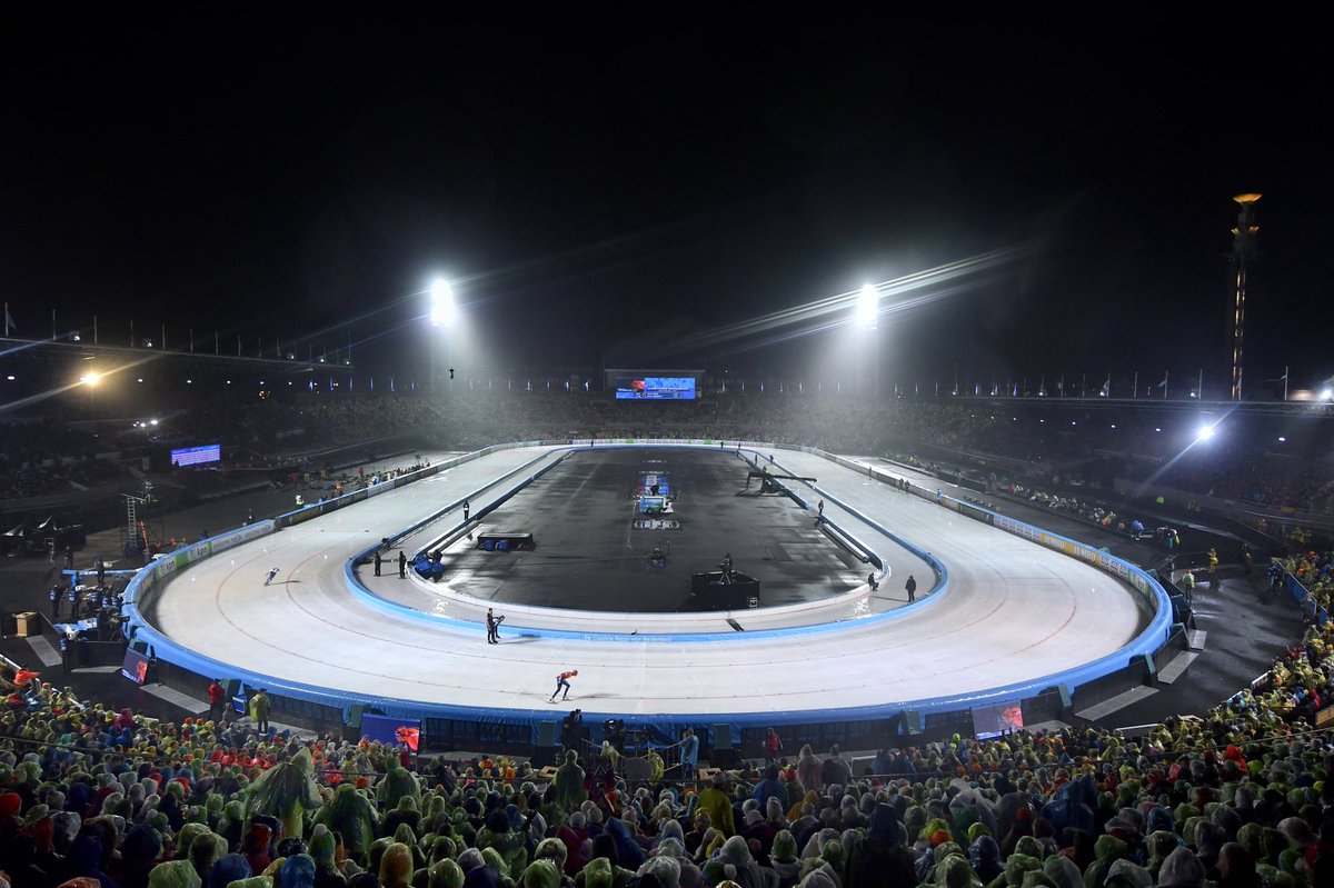 Geweldige sfeer <a href="/CBvNL/">CoolsteBaanvanNL</a> 🙌 #WKAllround2018