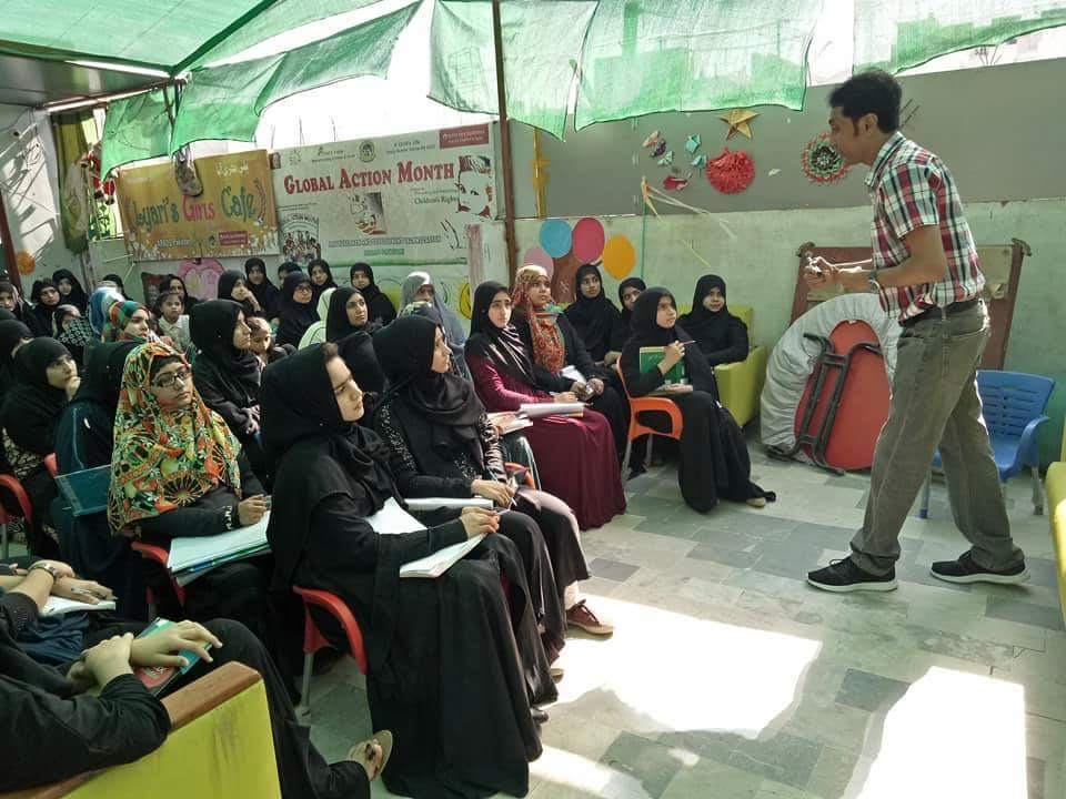 Lyari_GirlsCafe's tweet photo. “You can’t go back and change the beginning, but you can start where you are and change the ending”
Lyari's Girls Cafe organized Career Counseling Session considered to an integral part for the development conducted by eminent speaker Sir @smendhro #personality #circumstances https://t.co/qG3jyCsd3D