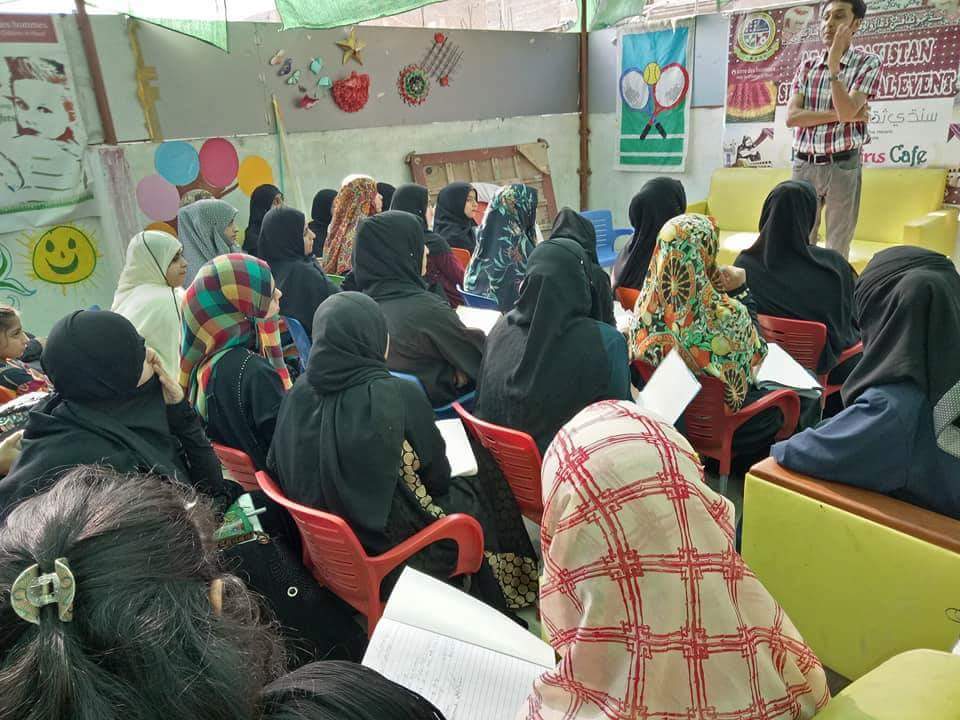 Lyari_GirlsCafe's tweet photo. “You can’t go back and change the beginning, but you can start where you are and change the ending”
Lyari's Girls Cafe organized Career Counseling Session considered to an integral part for the development conducted by eminent speaker Sir @smendhro #personality #circumstances https://t.co/qG3jyCsd3D