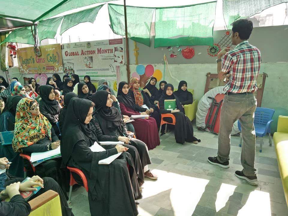 Lyari_GirlsCafe's tweet photo. “You can’t go back and change the beginning, but you can start where you are and change the ending”
Lyari's Girls Cafe organized Career Counseling Session considered to an integral part for the development conducted by eminent speaker Sir @smendhro #personality #circumstances https://t.co/qG3jyCsd3D