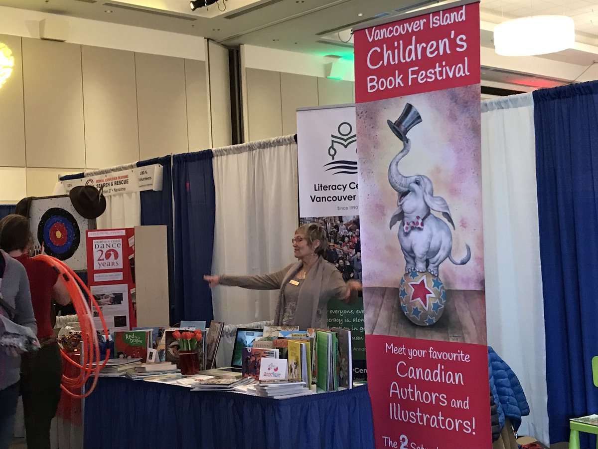 BookfestNanaimo's tweet image. So much fun stuff happening at the #KidsConference @VICCNanaimo . We’re here till 4 so come say hi. #nanaimo #weekendvibes