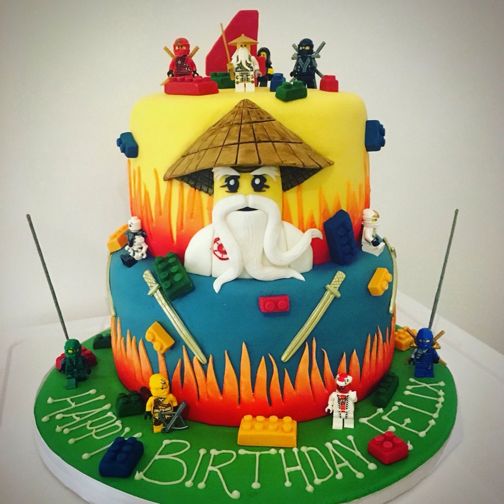 Mr Cake sur X : #Lego #Ninjago #Birthday #Cake