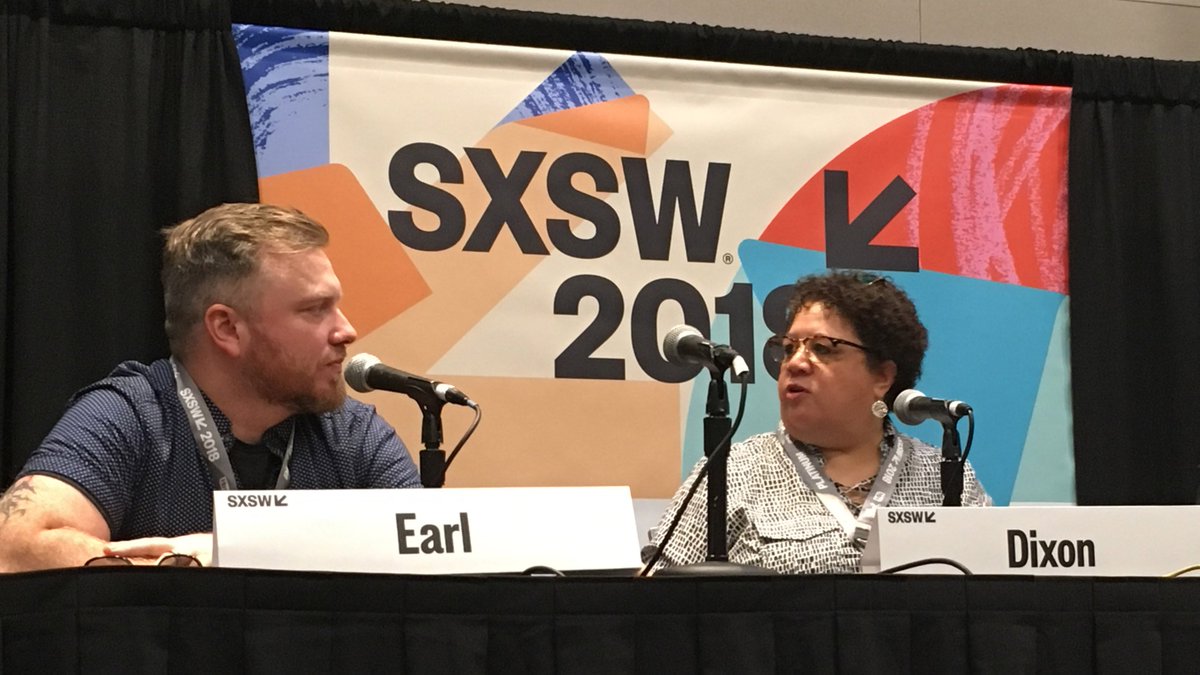 Avid's tweet photo. “Creativity needs to start outside the cutting room.” —@KelleyDixon, ACE

Telling Tales in Episodic TV panel | @Avid at @sxsw 
https://t.co/ME4zTjMaW9 

#Avid #SXSW #filmmaking https://t.co/uQhg37kJX0