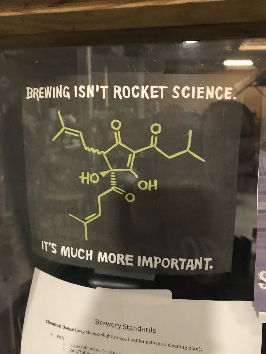 ChefAndrewDC's tweet photo. #truth #brewing #beer @PisgahBrewing https://t.co/wGZQREmBCc
