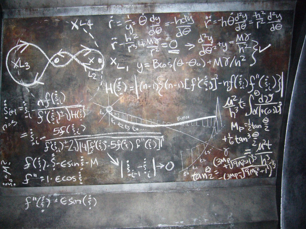 I quickly learned to photograph EVERY snippet of math I ever did. It was important both to back-reference during future episodes (consistency!), but also to repair or replicate if something got nudged, erased, or smeared after filming started.  #StargateAlive