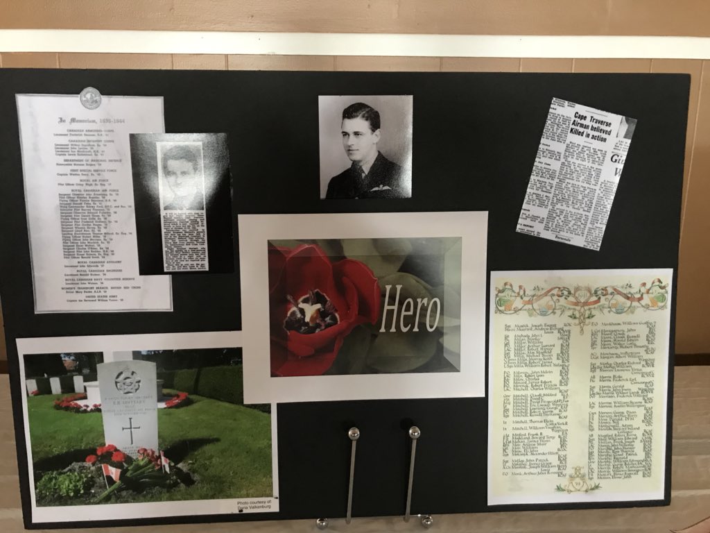 AndrewMacKay8's tweet photo. Attended 100th celebration today at Branch 10 Legion to honour the life of Elmer Bagnall Muttart! Nice work Lori Eggert organizing this! #pei #peipoli #CapeTraverse https://t.co/6hYQjk8AAt https://t.co/6EMgoOWF5y