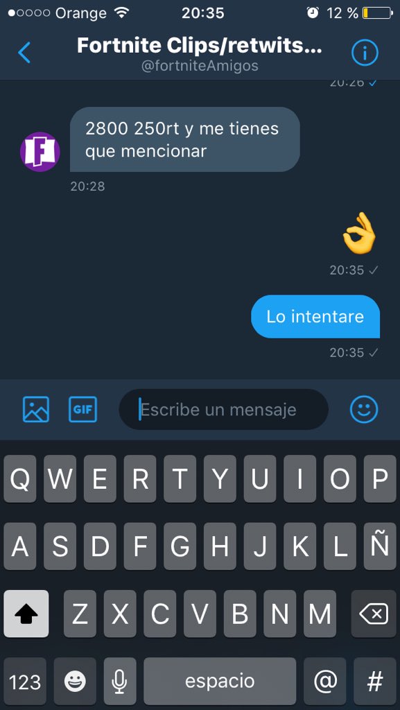 Jescuderod's tweet photo. 250 rt y me regalan pavos ayuda pls @fortniteAmigos https://t.co/ckILFPa8hN