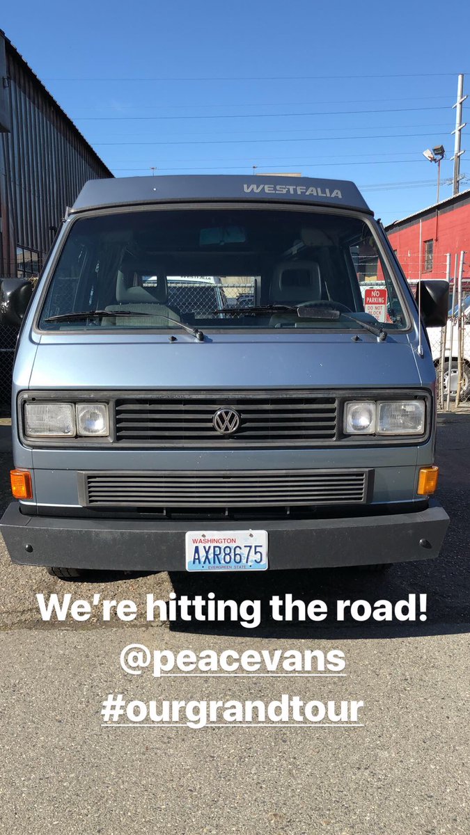 lesliedines's tweet photo. Watch out, world! Weโre heading out on the highway, looking for adventure and whatever comes our way!! #borntobewild #VanLife #peacevan https://t.co/wHDjUDoCF8
