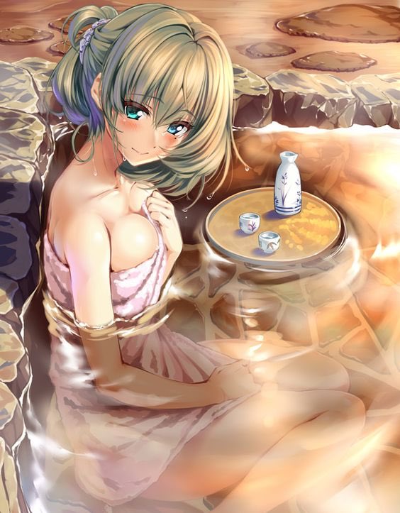 "Hello~."

The paladin addresses the other who enter the room of the guildhall with a kind and gentle voice. Her guildhall did host a public bath house which she visits time to time. 

#OpenRP
#AnyRP
##LewdRP
#NonLewdRP