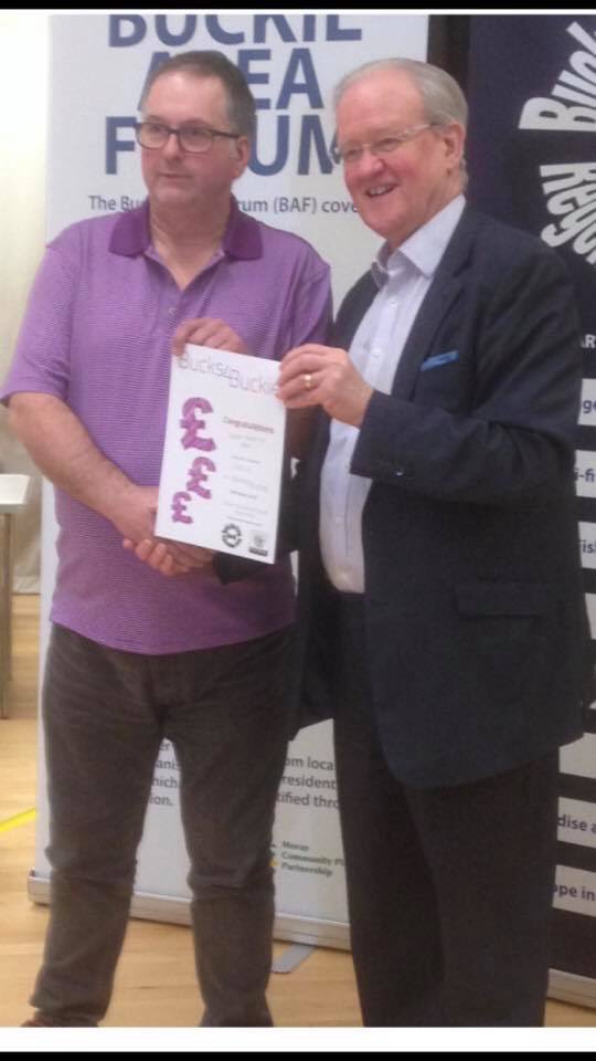 BCKclassicshow's tweet photo. Big thanks to the Buckie Regeneration Group for our successful grant award thru the Bucks4Buckie event today @zsstevens #bckshow https://t.co/LKDAvgSmXT