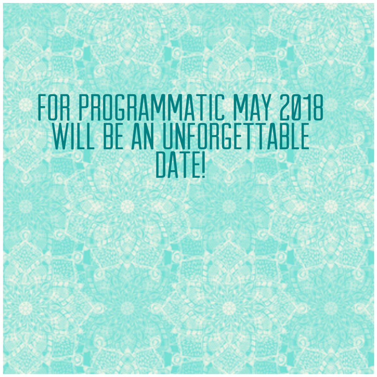 #GDPR, #programmatic, #data