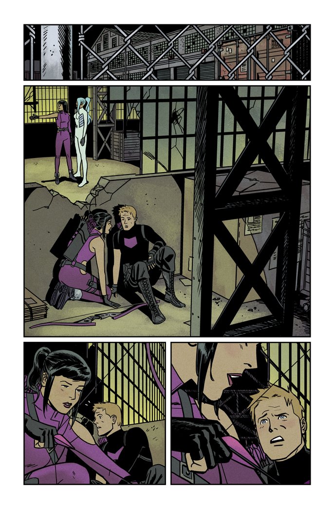 Leo__Romero's tweet image. Here are some pages me and @whoajordie did for #Hawkeye 15. Written by @79SemiFinalist 

#sequentialsaturday