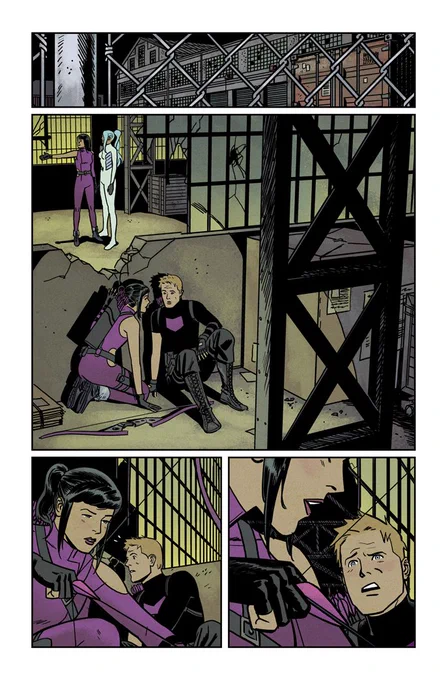 Here are some pages me and @whoajordie did for #Hawkeye 15. Written by @79SemiFinalist 

#sequentialsaturday 
