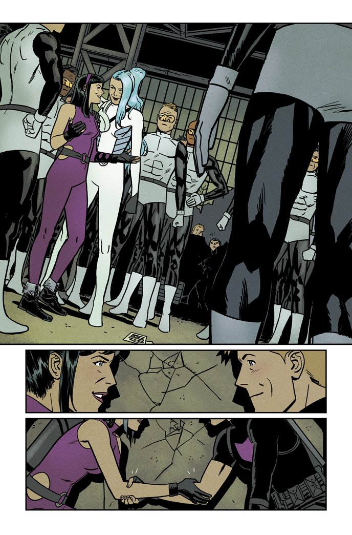 Leo__Romero's tweet image. Here are some pages me and @whoajordie did for #Hawkeye 15. Written by @79SemiFinalist 

#sequentialsaturday