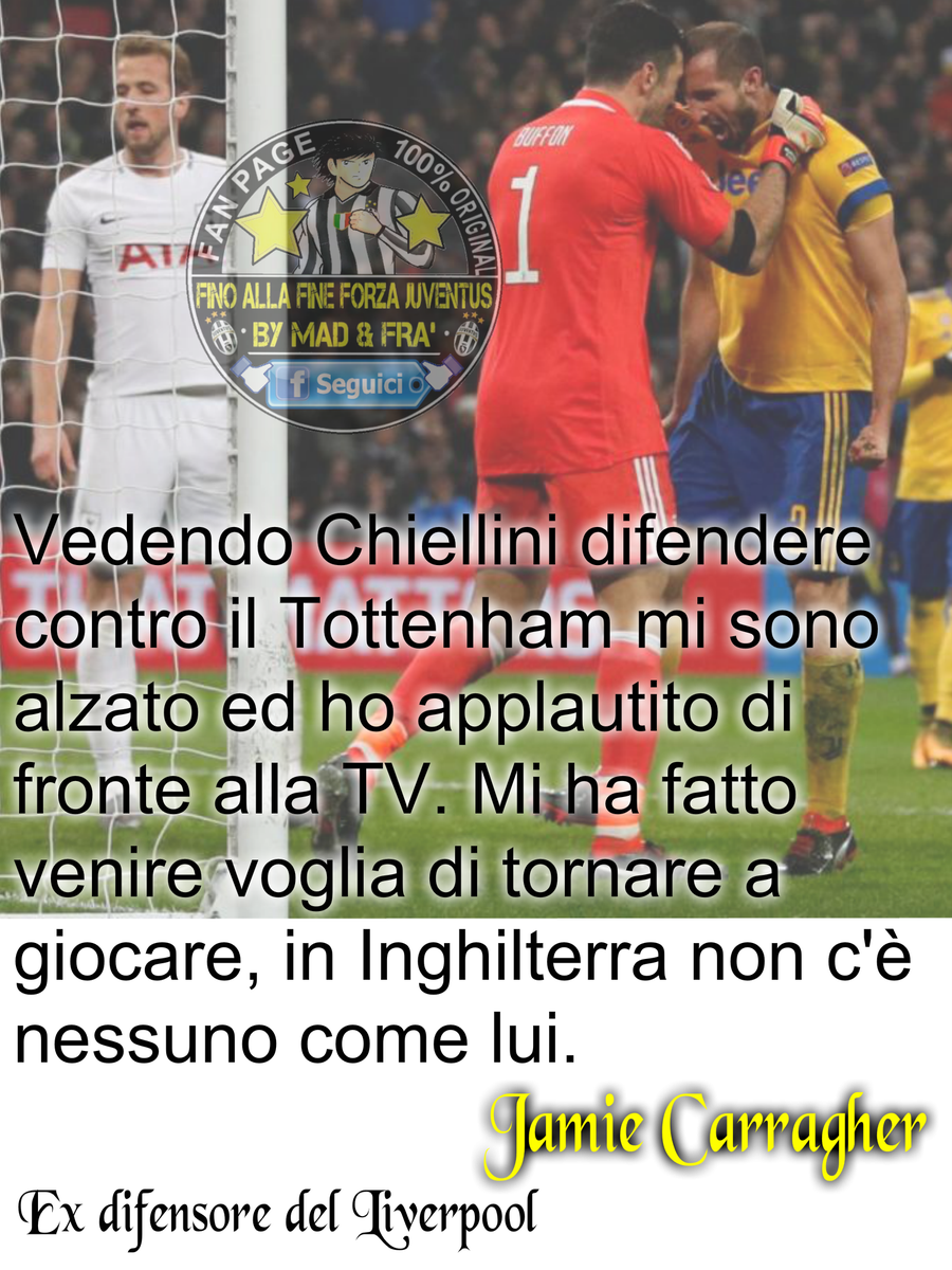 FraMad3's tweet photo. Ex #Liverpool #Jamie #Carragher #Chiellini #Juventus #Tottenham #Wembley #ChampionsLeague https://t.co/e66Azt3DfG
