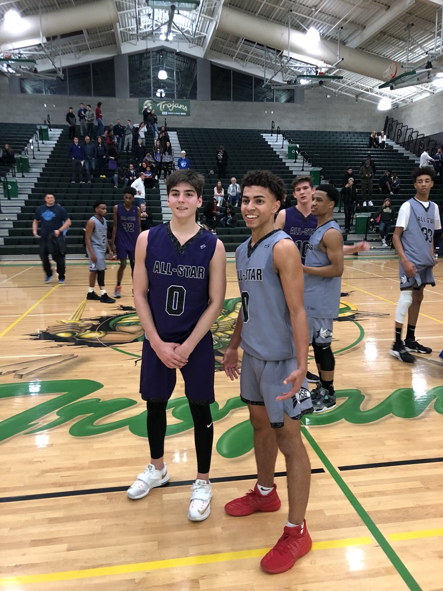 sound_southAS's tweet photo. @RogersRamsHoops “super soph” Jace Barrett and senior stud James Baker playing final game together https://t.co/At42enCCG2